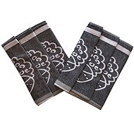 Svitap sleepwell Extra absorbent towel 50×70 cm Sheep 2 black 3 pcs - Kitchen Towel