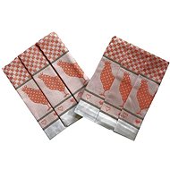 Svitap sleepwell Extra absorbent towel 50×70 cm Chicken orange 3 pcs - Kitchen Towel