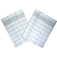 Svitap sleepwell Towel Negative Egyptian cotton 50×70 cm white/gray 3 pcs - Kitchen Towel