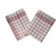 Svitap sleepwell Towel Negative Egyptian cotton 50×70 cm white/wine 50×70 cm 3 pcs - Kitchen Towel
