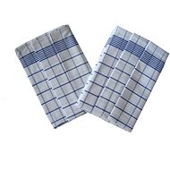 Svitap sleepwell Towel Negative Egyptian cotton white/blue 50×70 cm pack 3 pcs - Kitchen Towel