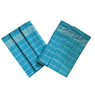 Svitap sleepwell Towel Pozitiv Egyptian cotton 50×70 cm turquoise/white 3 pcs - Kitchen Towel