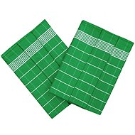 Svitap sleepwell Towel Pozitiv Egyptian cotton 50×70 cm green/white 3 pcs - Kitchen Towel