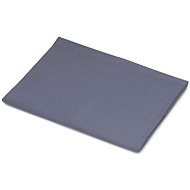 Dadka Cotton sheet dark grey 140×240 cm - Bedsheet
