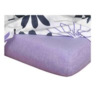 Dadka Terry sheet purple 180×200×15 cm - Bedsheet