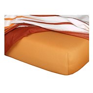 Dadka Jersey sheet caramel 90×200×18 cm - Bedsheet