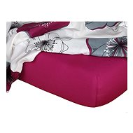 Dadka Jersey sheet blackberry 180×200×18 cm - Bedsheet