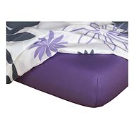 Dadka Jersey sheet purple 180×200×18 cm - Bedsheet