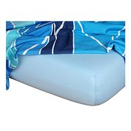 Dadka Jersey sheet light blue 180×200×18 cm - Bedsheet