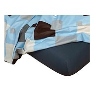 Dadka Jersey sheet dark grey 90×200×18 cm - Bedsheet