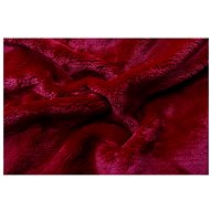Svitap sleepwell Sheet microflannel burgundy 90×200×20 cm - Bedsheet