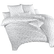 Dadka Linen damask Rokoko grey 140x200, 70x90 cm - Bed Linen