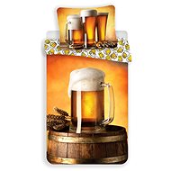 Jerry Fabrics Bed Linen Photo Print Beer 140x200, 70x90cm - Bed Linen