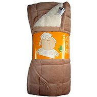 Svitap sleepwell Sheep stitch chocolate 150 × 200 cm - Blanket