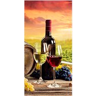 Jerry Fabrics Wine 70x140 cm - Children's Bath Towel