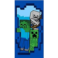 Jerry Fabrics Minecraft Beware 70x140 cm - Children's Bath Towel
