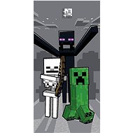 Jerry Fabrics Minecraft Mob Attack 70x140 cm - Children's Bath Towel
