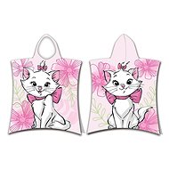 Jerry Fabrics Marie Cat Pink flower - Bath Towel