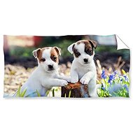 Carbotex Brothers Jack Russell Terrier - Children's Bath Towel