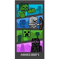 Jerry Fabrics Minecraft Adventure is an Attitude - Children's Bath Towel