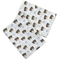Prem Internacional Tetra Towel Bear Heart - Cloth Nappies