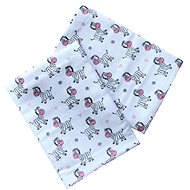 Prem Internacional Tetra Towel Zebra Pink - Cloth Nappies
