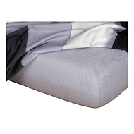 Dadka Terry sheet grey 90 × 200 × 20 cm - Bedsheet
