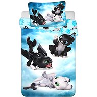 Jerry Fabrics Disney How to Train Your Dragon "Babies" baby 100×135, 40×60 cm - Bed Linen