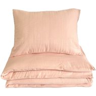 Dadka Crib bedding muslin 100 × 135, 45 × 60 cm pink - Bed Linen