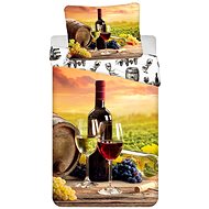Jerry Fabrics photo print Wine 140×200, 70×90 cm - Bed Linen