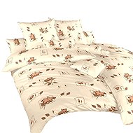 Dadka Ibish cotton, 140 × 200, 70 × 90 cm, banana - Bed Linen