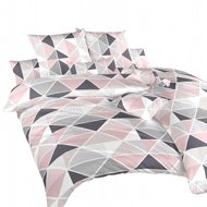Dadka Pyramids cotton, 140 × 200, 70 × 90 cm, powder - Bed Linen