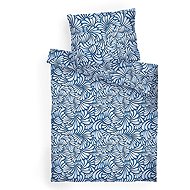 Dadka Linen cotton Illusion 2 light blue 140 × 200, 70 × 90 cm - Bed Linen