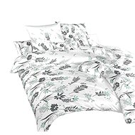 Dadka Agata mint on white 140 × 200, 70 × 90 cm - Bed Linen