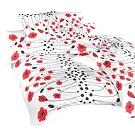 Dadka crepe poppies red - Bed Linen