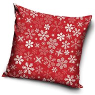 TipTrade Christmas Cover White Flakes - Pillowcase