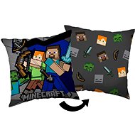 Jerry Fabrics Minecraft Survival Mode Pillow, 40 × 40 cm - Pillow