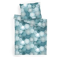 Dadka Geon Linen satin 140 × 200 cm, 70 × 90 cm, Mandalas mint - Bed Linen