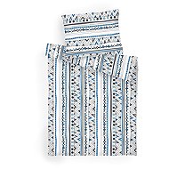 Dadka Linen cotton 140 × 200 cm, 70 × 90 cm, Indian denim - Bed Linen