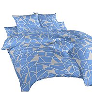 Dadka Linen cotton Julius blue 140 × 200, 70 × 90 cm - Bed Linen