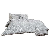 Dadka Geon Linen satin Illusion grey 140 × 200 cm, 70 × 90 cm - Bed Linen