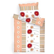 Dadka Linen crepe Gardenia apricot 140 × 200, 70 × 90 cm - Bed Linen