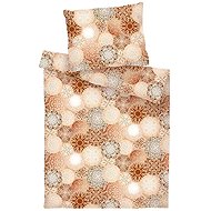 Dadka Linen crepe Mandala beige 140 × 200, 70 × 90 cm - Bed Linen