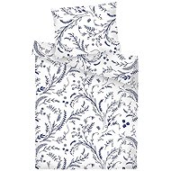 DADKA bavlněné povlečení Hermína modrá na bílém 140 × 200, 70 × 90 cm - Bed Linen