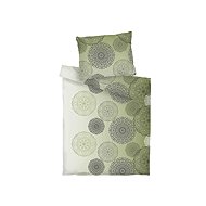 DADKA bavlněné povlečení Magic olivové 140 × 200, 70 × 90 cm - Bed Linen
