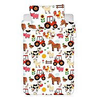 Dadka Cotton Bedding Set – Farm, 140 × 200, 70 × 90 cm - Bed Linen