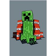 Jerry Fabrics Baby Fleece Blanket Minecraft TNT - Blanket