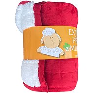 Svitap sleepwell Sheep stitch burgundy 150 × 200 cm - Blanket