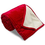 Svitap Sleepwell Blanket microfiber Sheep corduroy red - Blanket