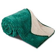 Svitap Sleepwell Blanket microfiber Sheep corduroy emerald - Blanket